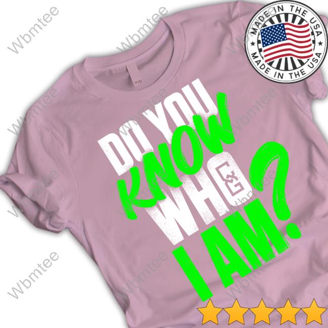 Official Wwe Shop Chelsea Green Do You Know Who I Am T Shirt