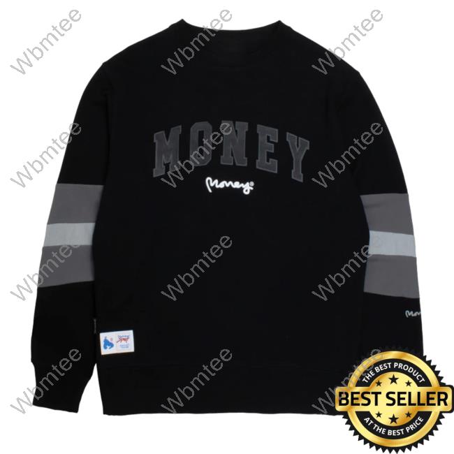 Official Money Clothing Money State Stripe Hoodies Black