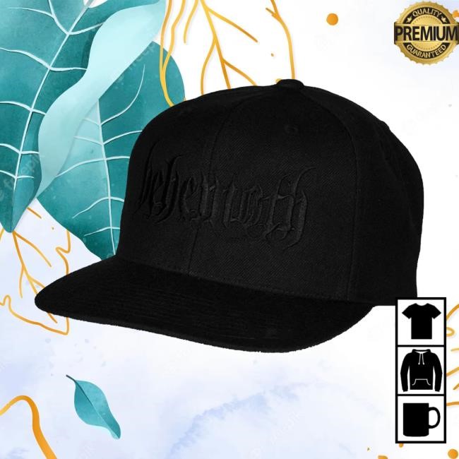 Behemoth - Logo Black Snapback Cap Behemoth Merch