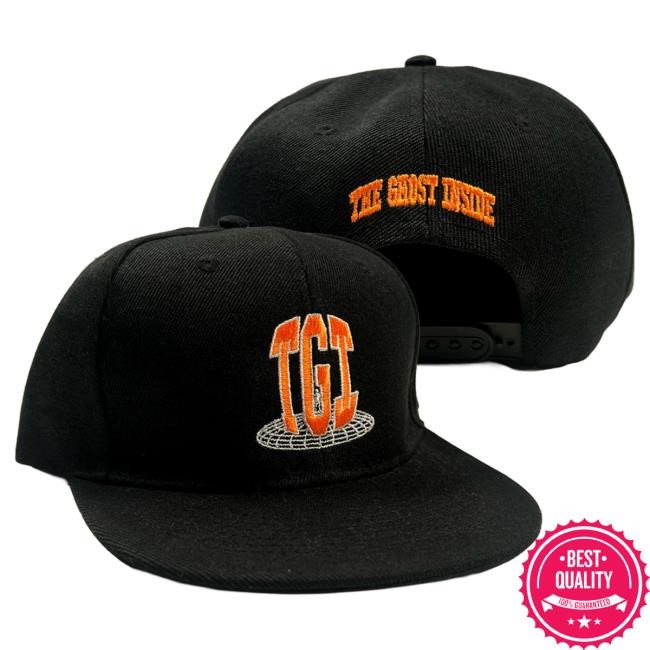 Official The Ghost Inside Merch World Grid Snapback Hat