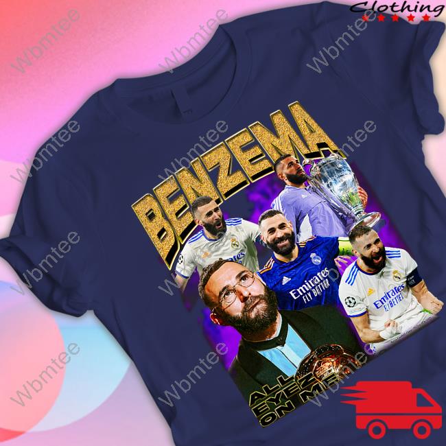 Official Karim Benzema Ballon D’Or Tee Shirt