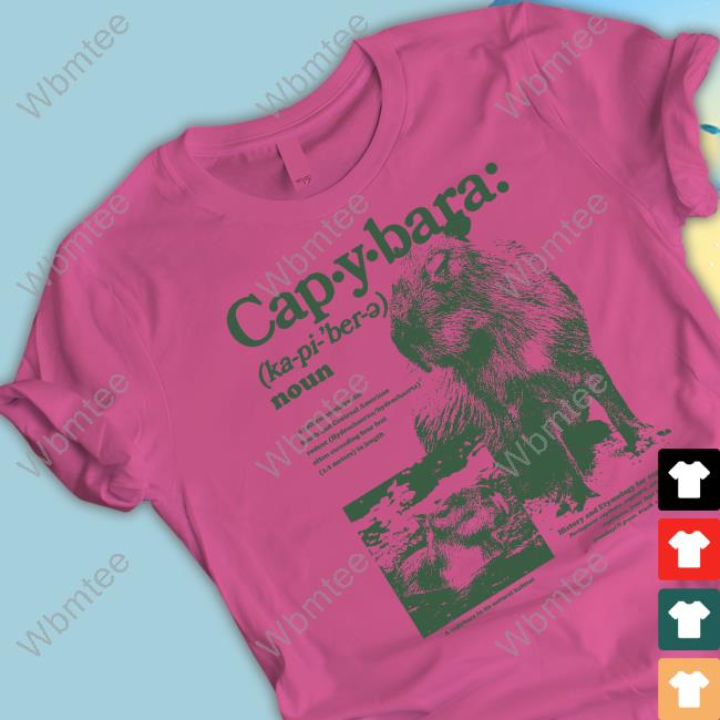 Capybara Defined Limited Edition Shirts Capybara Defined Limited Edition TShirts