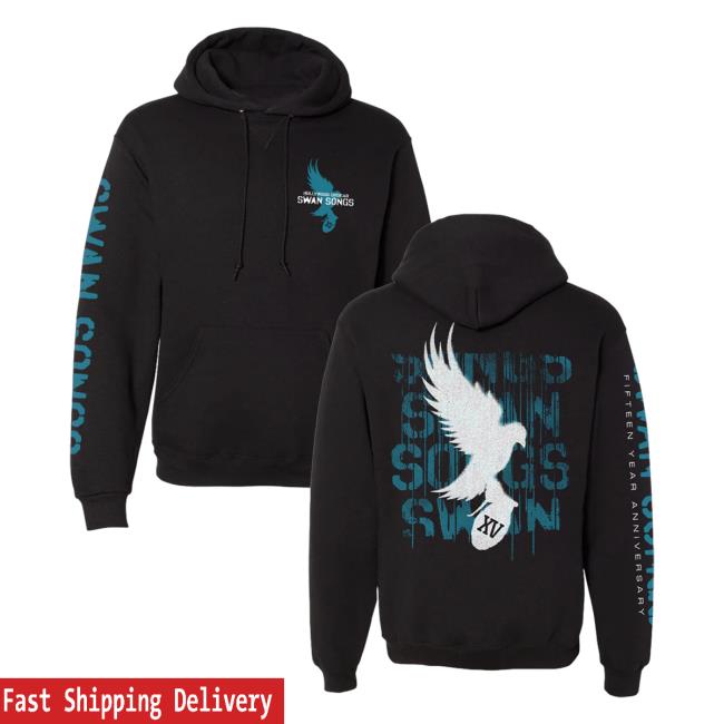 Official Hollywood Undead Merch Swan Songs 15 Year Anniv Crewneck Sweatshirt