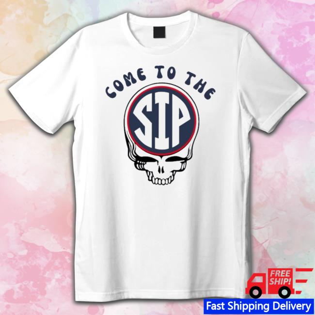 Official Come To The Sip Skull Tee Shirt