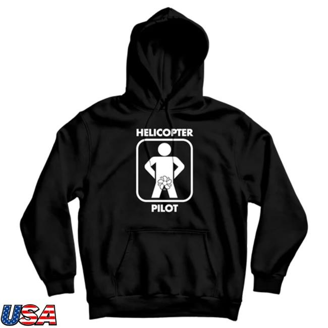 Danny Duncan Helicopter Pilot Black Hoodie – Danny Duncan Shop