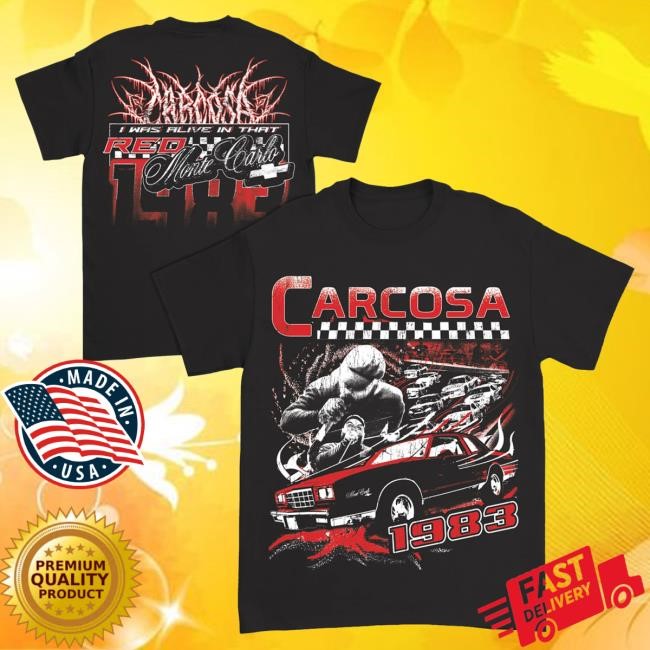 Official Carcosa Merch Store Carcosa "Nascarcosa 1983" Top Shirt