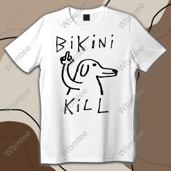 Official Kung Fu Dog Bikini Kill Shirt