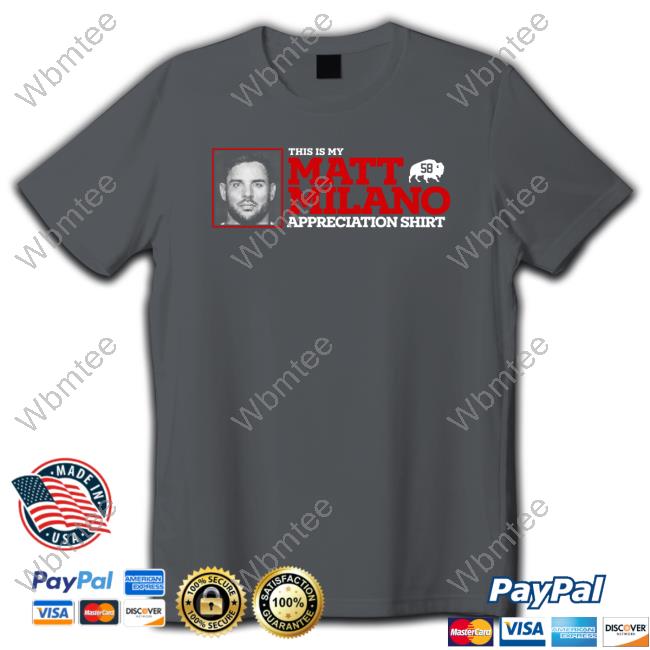 Matt Milano Appreciation Limited Edition Shirt