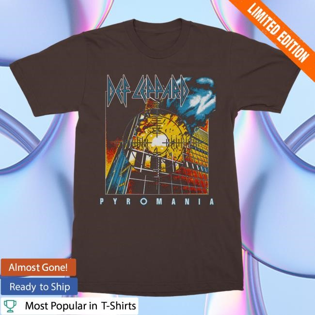 Official Def Leppard Merch Store Clothing Nashville, TN 2024 Tour Shirt 2024 DefLeppard