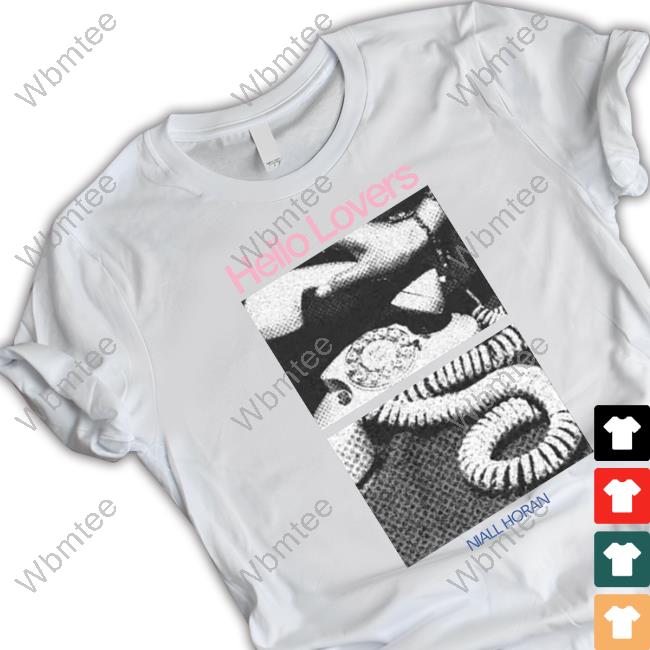 Official Niall Horan Merch Hello Lovers Tee