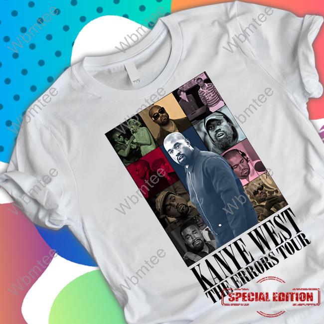 Official Kanye West The Errors Tour T Shirt