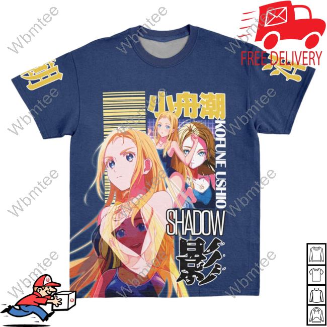 Official Anime Ape Clothing Kofune Ushio Summer Time Rendering Streetwear Top Shirt Animeape
