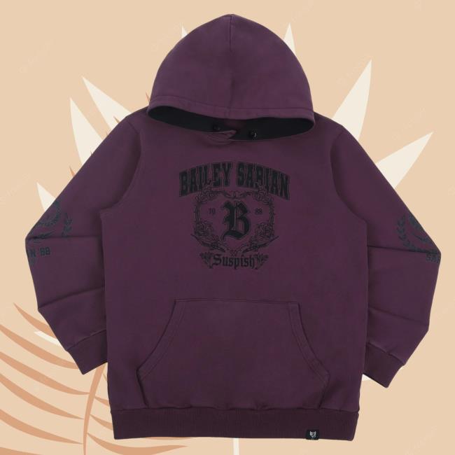 Official Bailey Sarian Merch Dark Academia Wine Suspish Long Sleeve T Shirt
