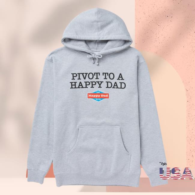 Official Happy Dad Hard Seltzer Clothing Store Shop The Pivot X Happy Dad Pivot To A Happy Dad Crewneck HappyDad Merch
