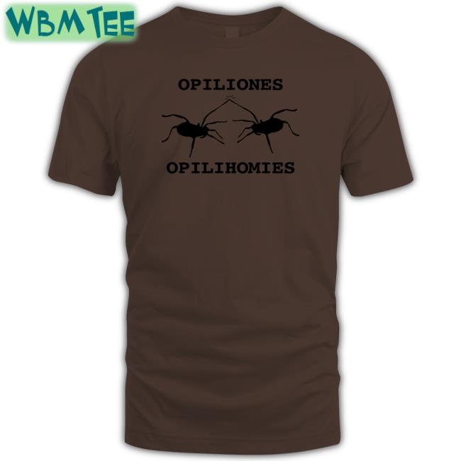Opiliones Opilihomies Long Sleeve Tee Shahan Derkarabetian