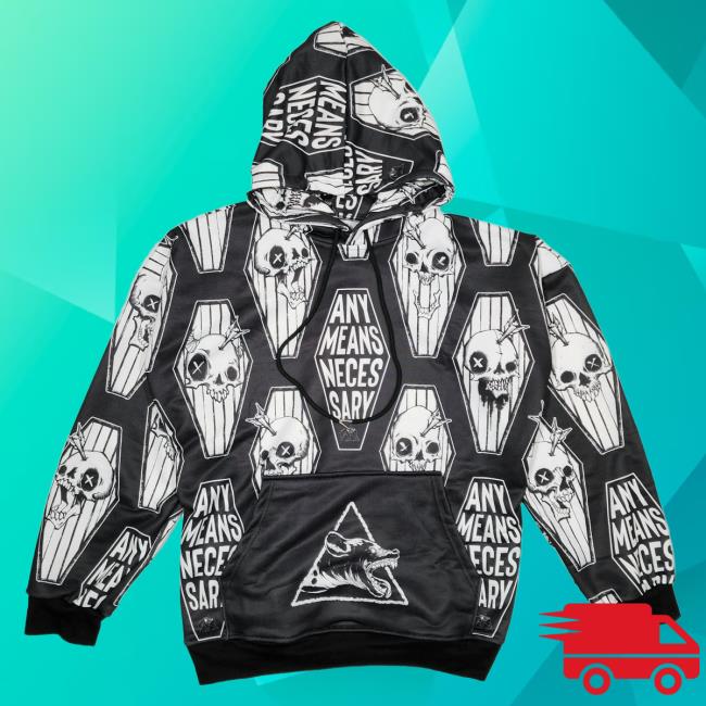 Any Means Necessary Clothing Casket Aop Sweater 3D All Over Print