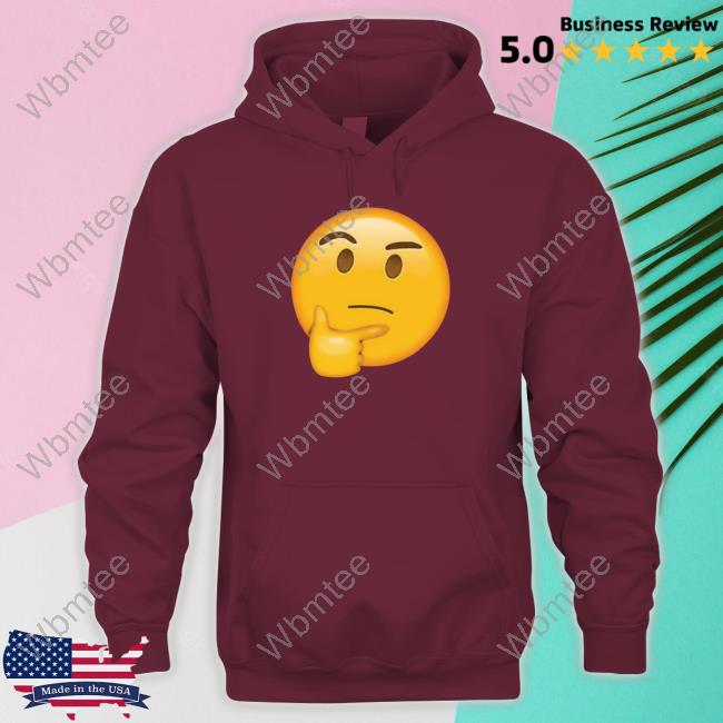 Official Miami Dolphins Brisco Brands Curious Thinking Face Text Icon Shirt T Shirt