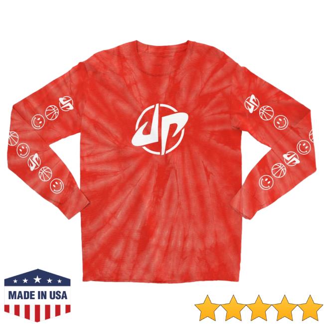 Official Dude Perfect Merch Store Shop Triple Double Tie Dye Long Sleeve Shirts DudePerfect