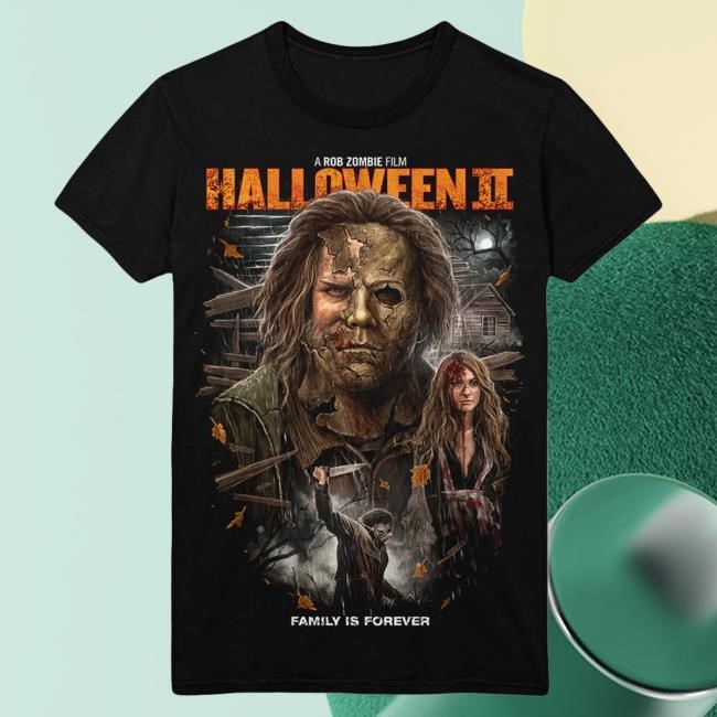 Official Gutter Garbs Rob Zombie Shop Rob Zombie's Halloween II: Family is Forever Tee