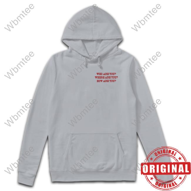 Official Grateful Dead Merch Who Are You Where Are You How Are You United States Of Dead Hoodie