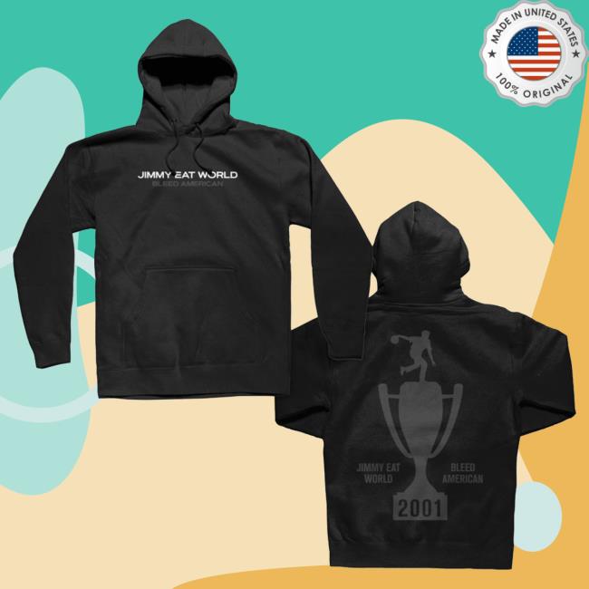 Official Jimmy Eat World Merch Bleed American Trophy Sweaters (Black)