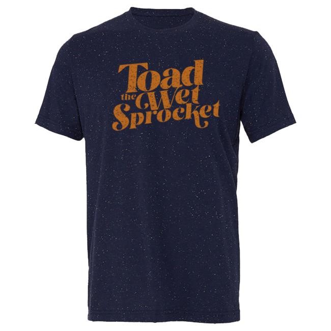 Official Toad The Wet Sprocket Toad The Wet Sprocket Navy Speckled Shirts