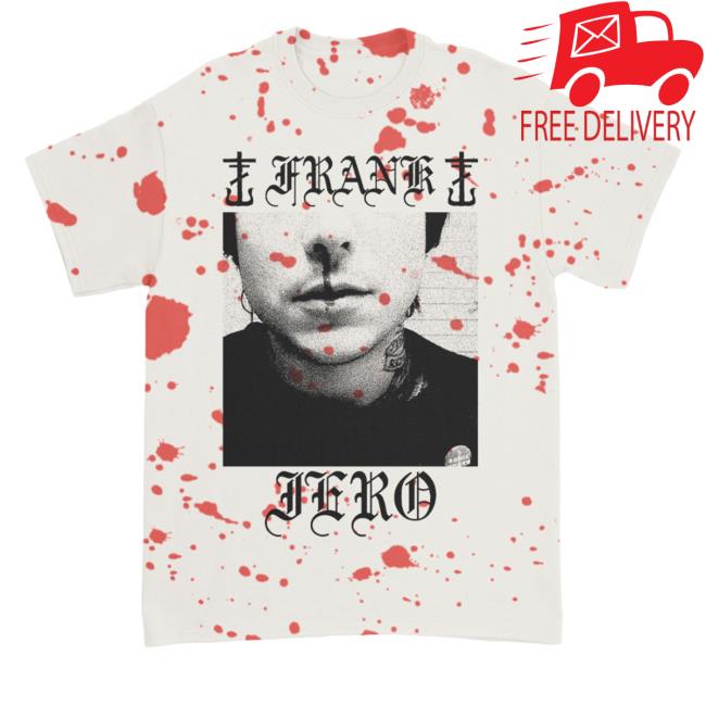 Official Bloody Nose Frank Iero Tshirt