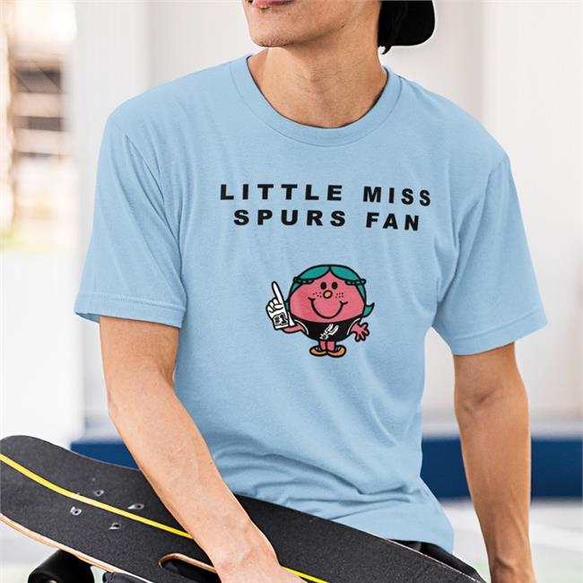 Little Miss Spurs Fan T Shirt White