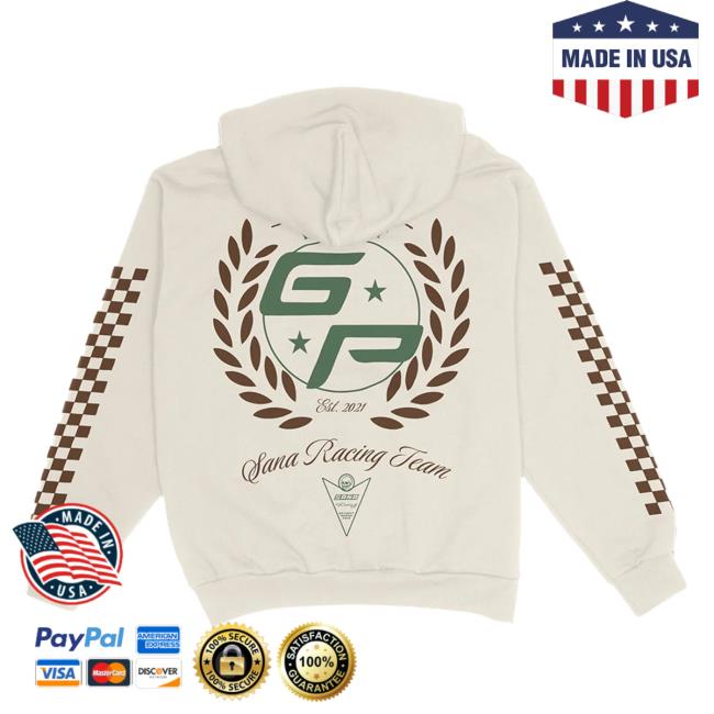Official Sana Detroit Red Wings Sana Detroit Sana Racing Team Popover Sweatshirt - Creme