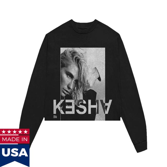 Official Kesha Merch Kesha Only Love Tour 2023 Sweatshirt