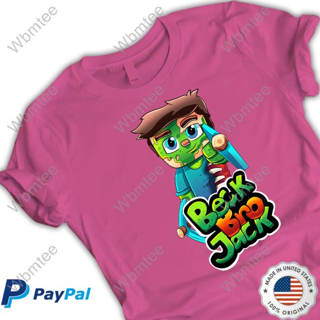 Beckbrojack Merch Beckbrojack Gray Crewneck Sweatshirt