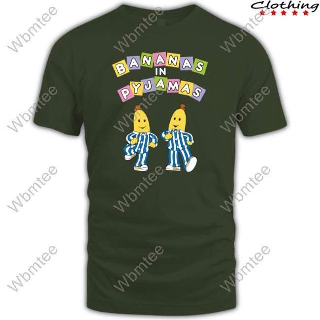 Abc Merch Official Bananas In Pyjamas Adult Hoodie