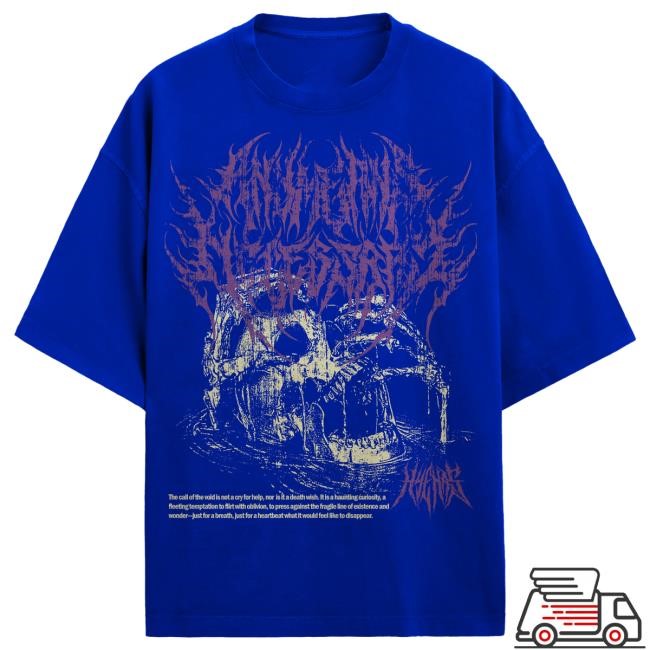 Official Any Means Necessary Shop Call of the Void Tee Royal Blue