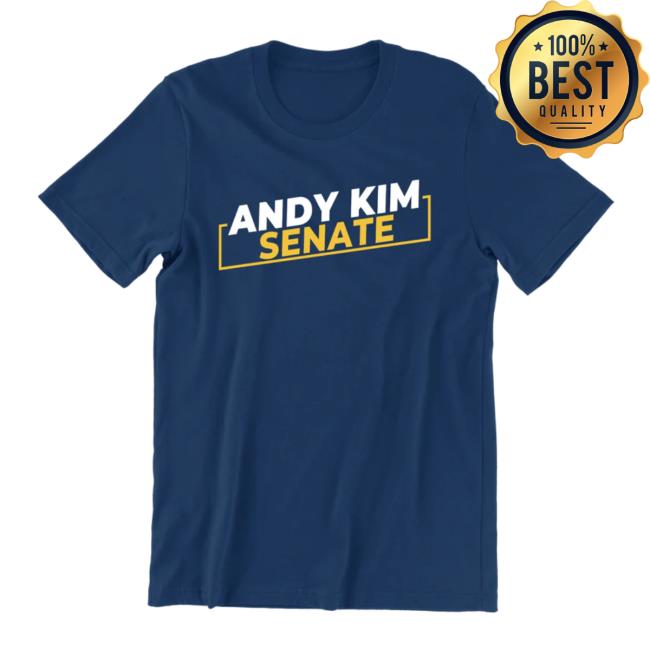 Official Andy Kim for Senate Logo Shirts