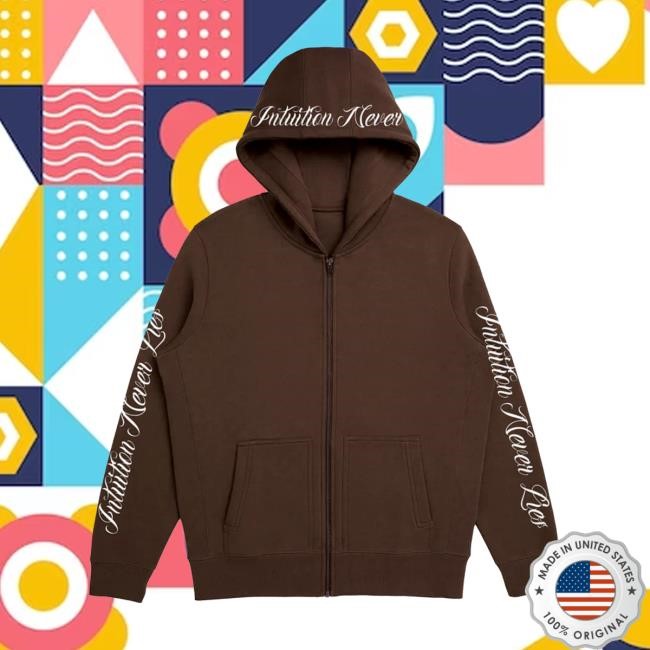 Wendy Ortiz Merch Intuition Zip Hood Wendy Ortiz Shop