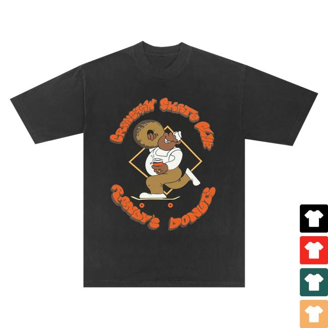Official Crenshaw Skate Club Csc X Randy's Donut Man Shirt Crenshawskateclub