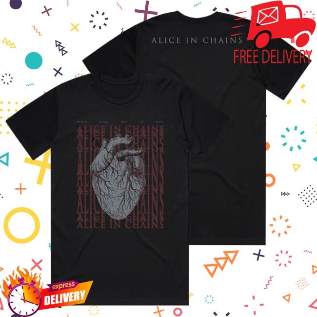 Official Alice In Chains Merch Shop Black Gives Way to Blue New Shirt Alice In Chains
