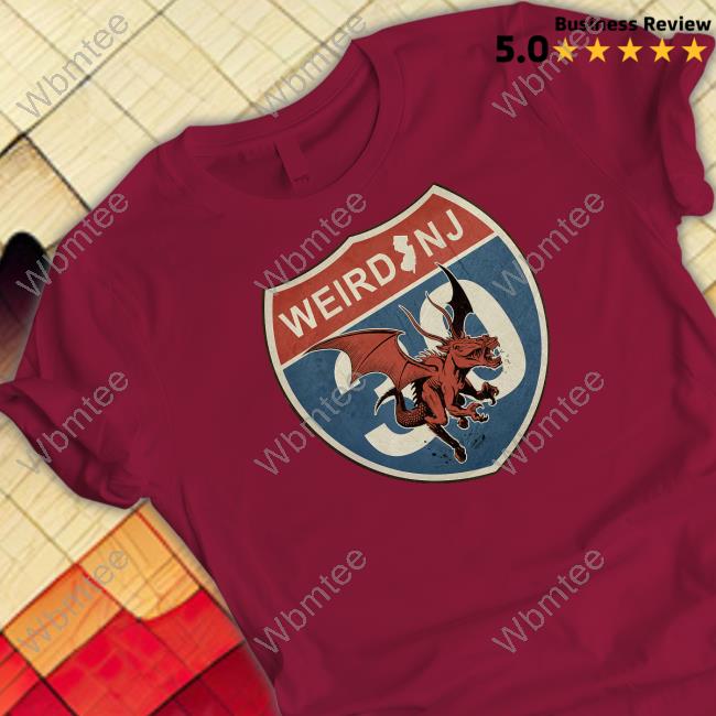 Official Weird NJ The New Weird Nj 30Th Anniversary Shirt Official Weird NJ The New Weird Nj 30Th Anniversary T-Shirt