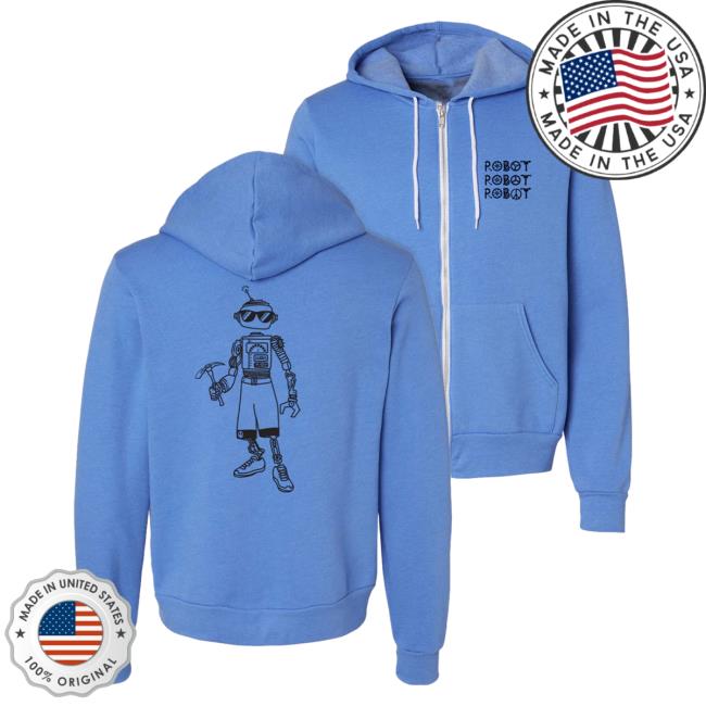 Official Drawfee Merch Store Dftba Robot, Robot, Robot Hoodie