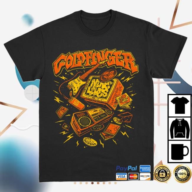 Nine Lives Band Tee — Goldfinger Backline Wardrobe