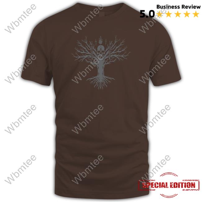 Diablo Iv Tree Of Life Black T Shirts