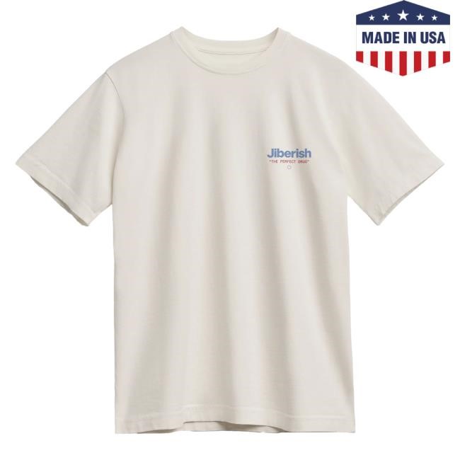 Official Jiberish Clothing Jiberish Lost Highway Heavyweight Organic T Shirt