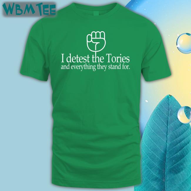 Weare 1Of 100 I Detest The Tories And Everything They Stand For Shirt Weare 1Of 100 Shop I Detest The Tories And Everything They Stand For Sweatshirt Katie Clark