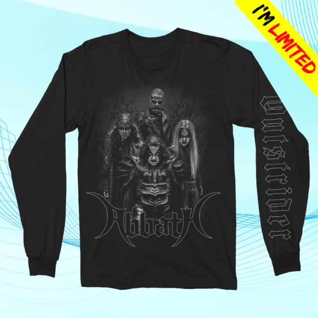 Official Kings Road Merch Store Abbath Outstrider Band L/S T Shirt (Black) Kings Road Shop