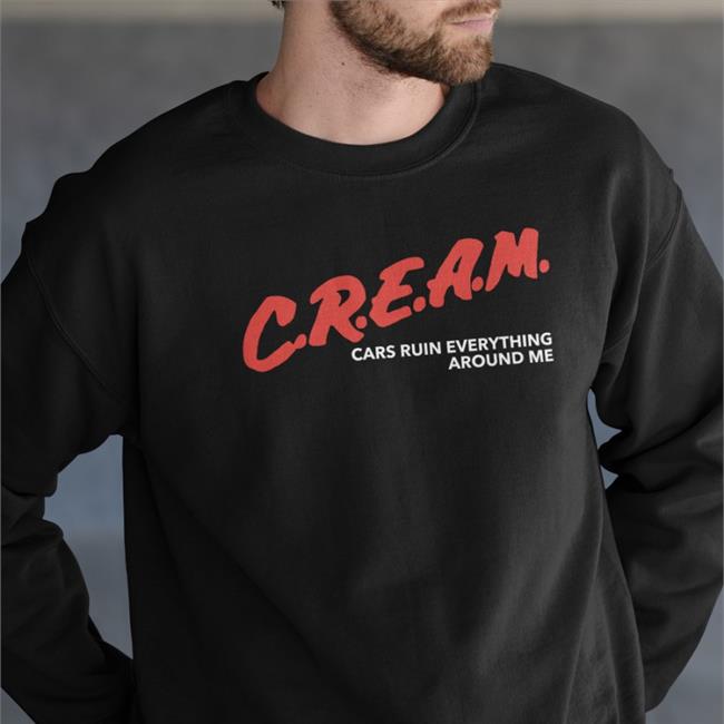 Cream Cars Ruin Everything Around Me Tee Shirt Chloe Naylor
