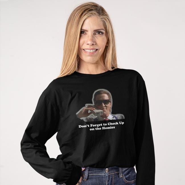 Check Up On The Homies Hooded Sweatshirt