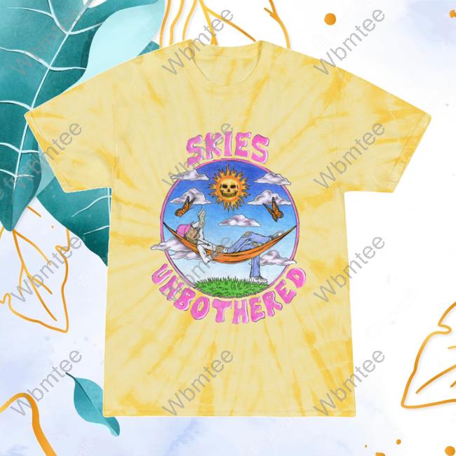 Official Lil Skies Clothing Store Shop Unbothered Graphic Tie Dye Shirt Lilskies Merch