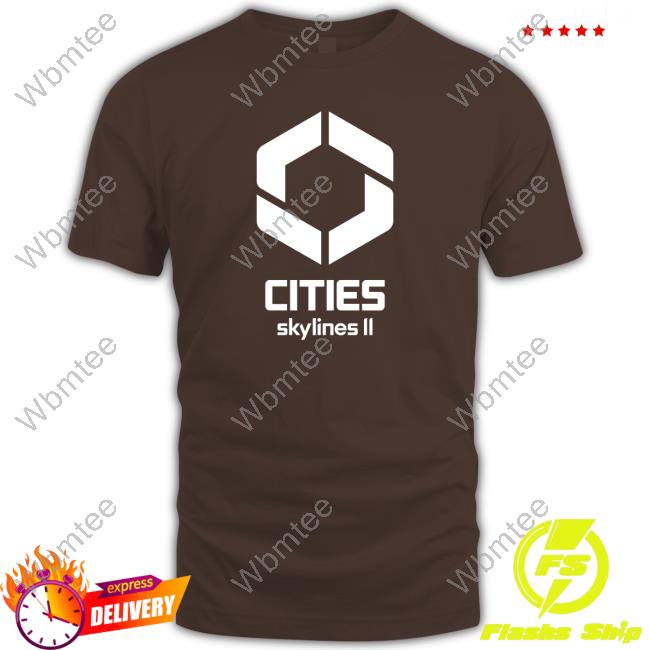 Official Cities Skylines Ii Logo T-Shirt