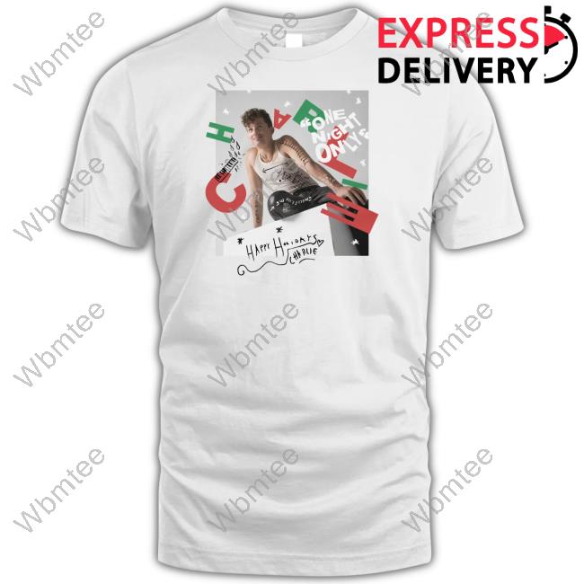 Charlie Puth Merch Happy Holidays Charlie Tank