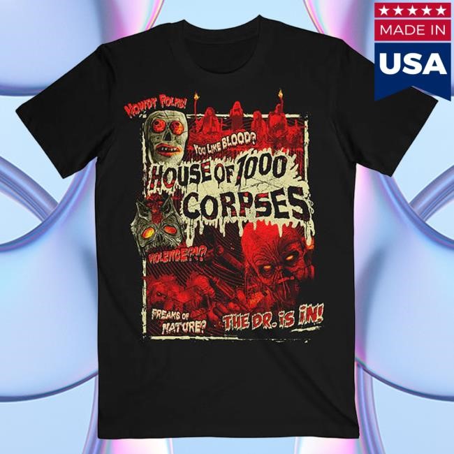 Official Rob Zombie Merch Store The Doctor Is in Shirts